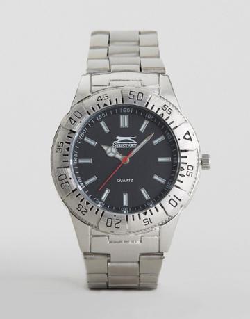 Slazenger Silver Bracelet Watch With Silver Case - Silver