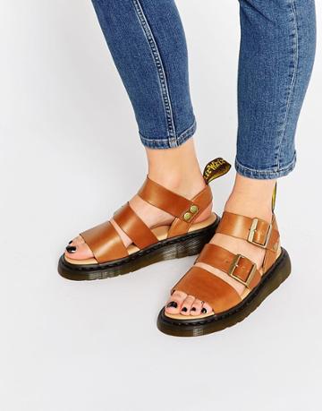 Dr Martens Gryphon Strap Sandals - Tan