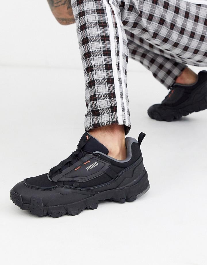 Puma Trailfox Overland Sneakers In Black