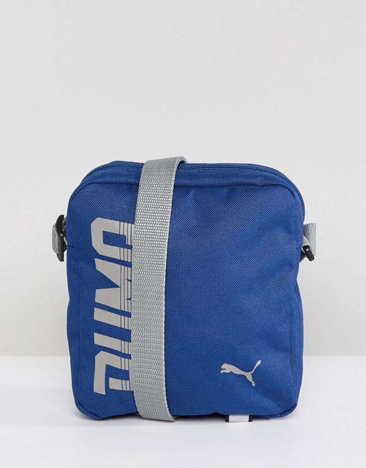 Puma Pioneer Flight Bag In Blue 07471702 - Blue