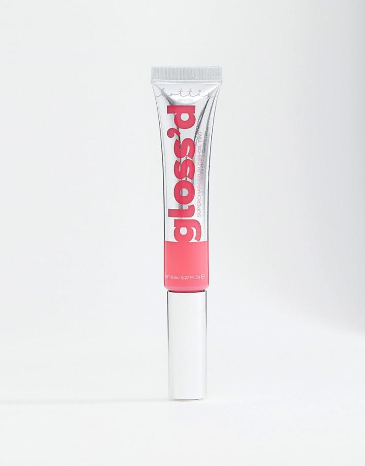 Lottie London Gloss'd Supercharged Gloss Oil - Glazed - Pink