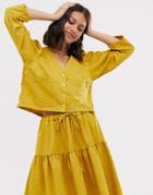 L.f.markey Miller Blouse-yellow