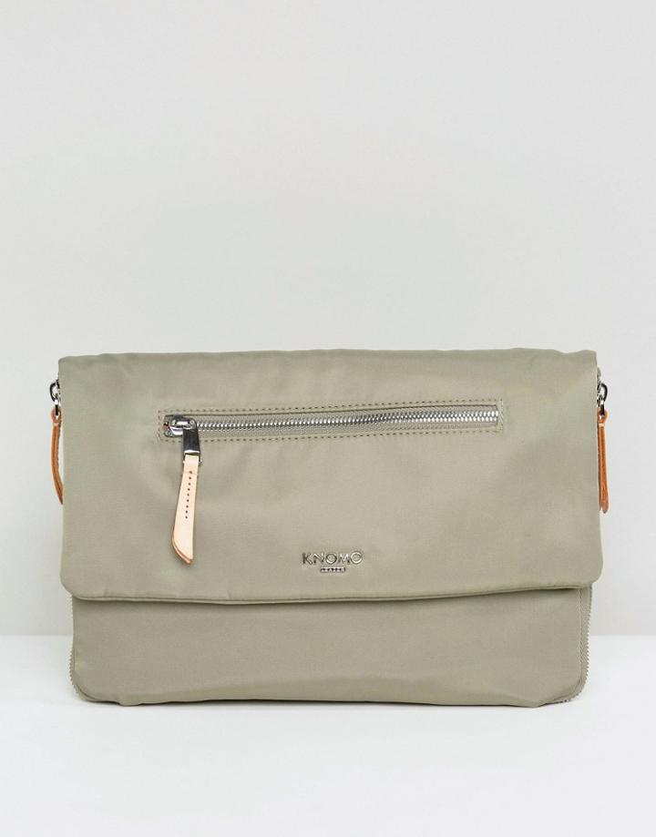 Knomo Elektronista 10 Inch Clutch Bag - Green