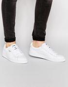 Puma Basket Leather Sneakers - White
