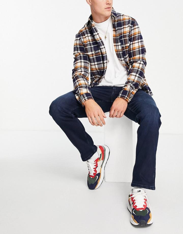 Wrangler Greensboro Regular Fit Jeans-blues