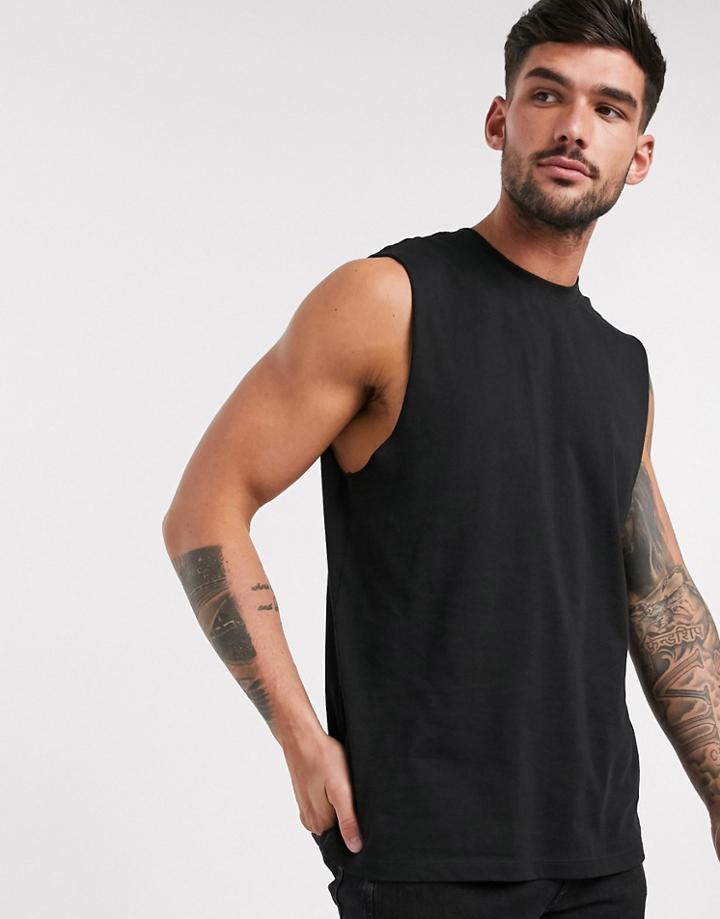 New Look Tank Top In Black