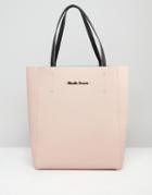 Claudia Canova Color Block Tote Bag - Pink