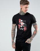 Asos T-shirt With Rude Print - Black
