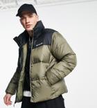 Columbia Puffect Jacket In Green Exclusive To Asos
