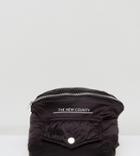 The New County Oversized Puffer Fanny Pack In Black - Black