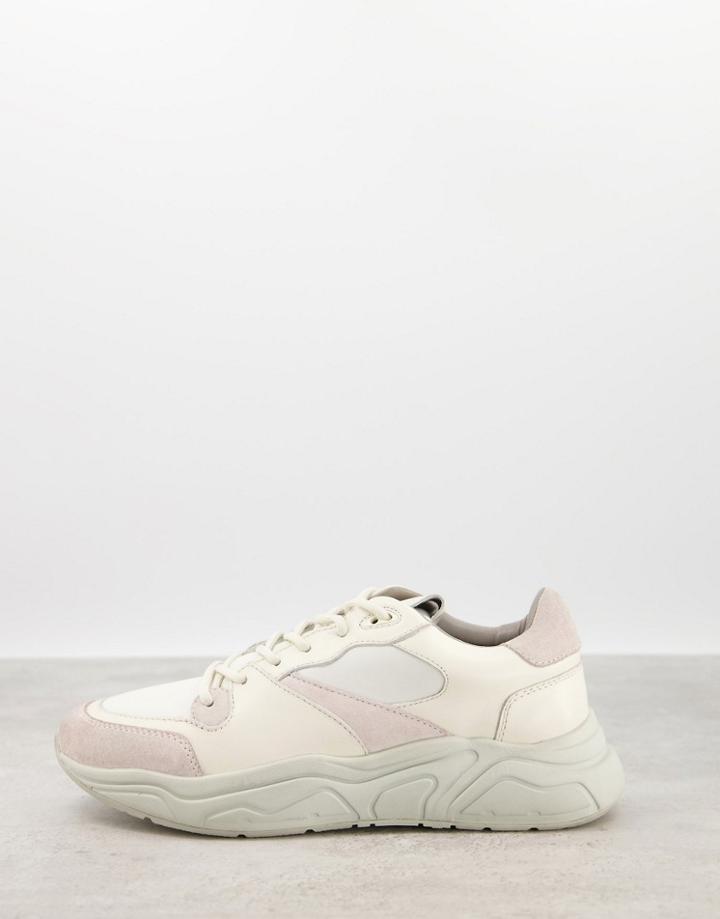 All Saints Verge Running Sneakers In White