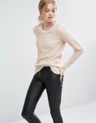 Vila Round Neck Sweater - Pink