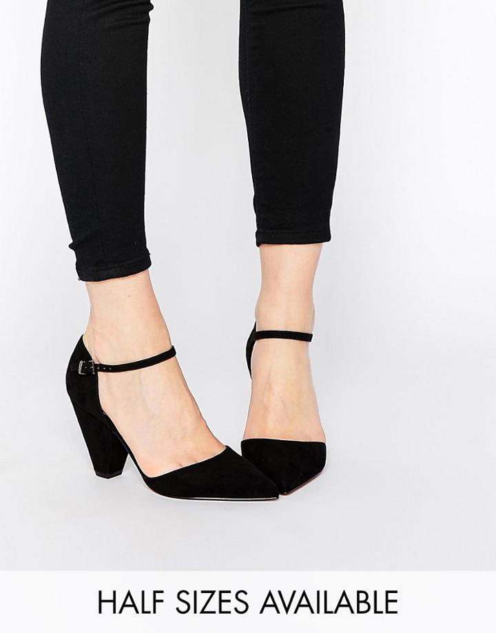 Asos Speaker Pointed Heels - Black