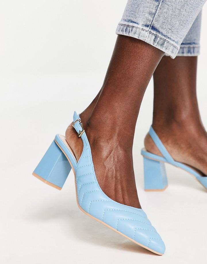 Raid Adonis Mid Heel Shoes In Blue