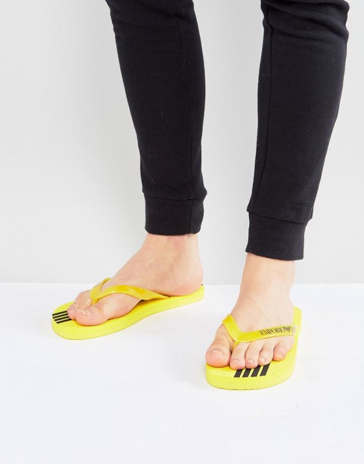 Emporio Armani Flip Flops - Green
