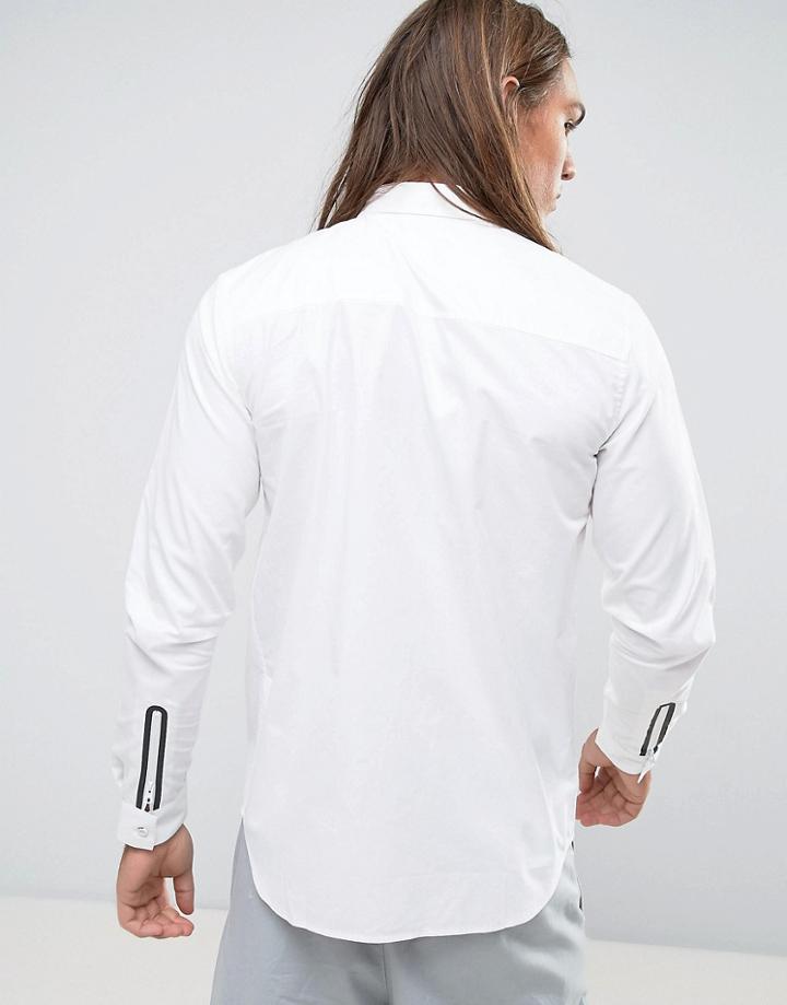 Dr Denim Ossian Regular Fit Shirt - White