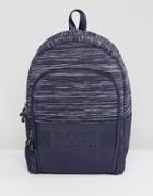 Boss Space Dye Backpack In Navy - Navy