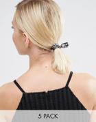 Kitsch Marble Hair Tie Pack - Multi