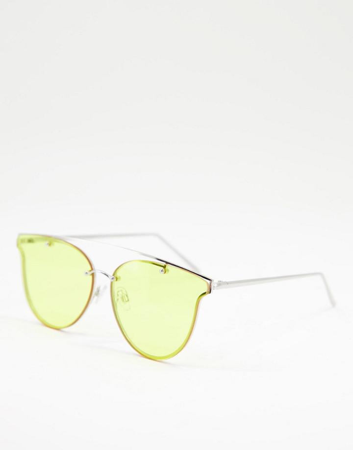Jeepers Peepers Yellow Tint Lens Sunglasses