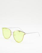 Jeepers Peepers Yellow Tint Lens Sunglasses
