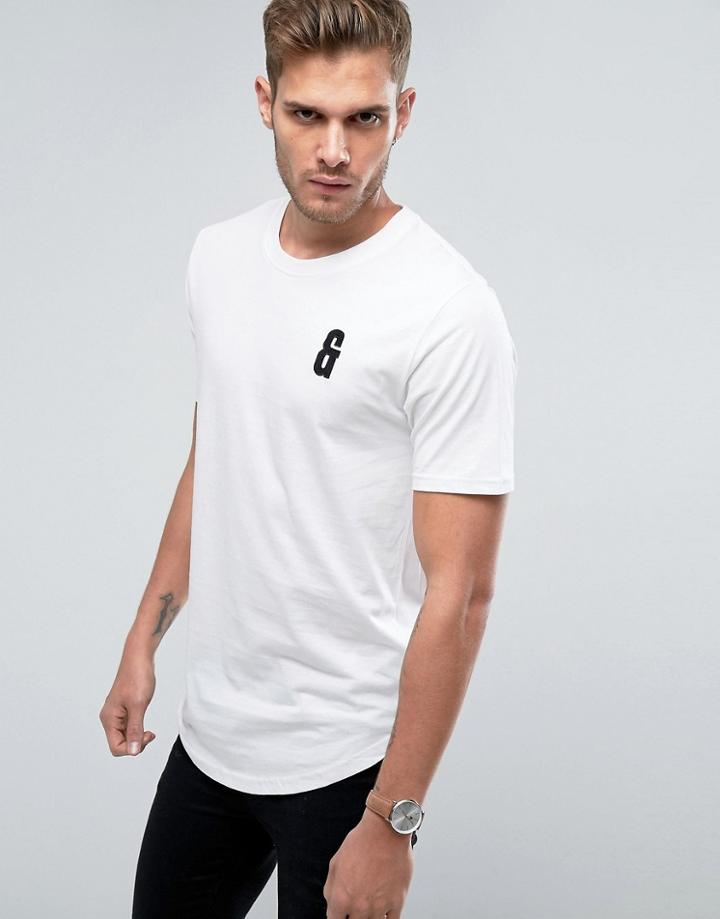 Only & Sons T-shirt With Brand Logo - White