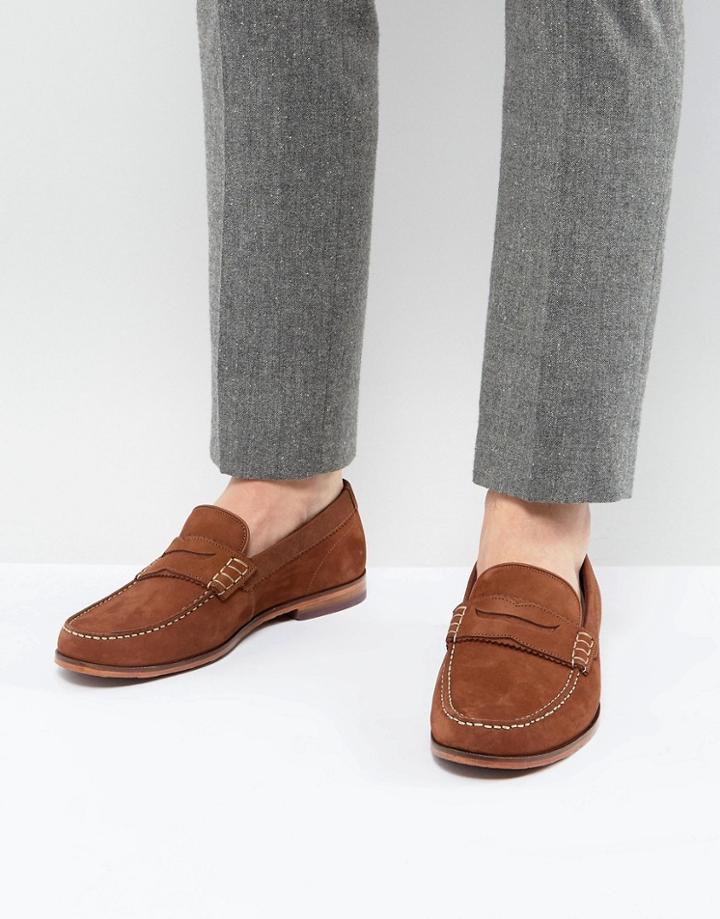 Ted Baker Miicke 5 Nubuck Loafers - Tan