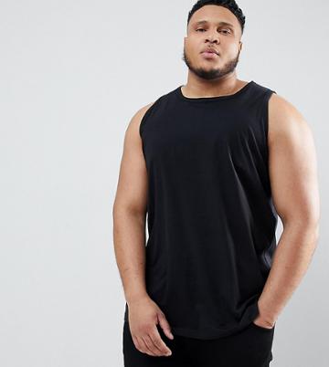 Replika Plus Tank In Black - Black