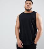 Replika Plus Tank In Black - Black