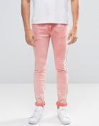 Always Rare Super Skinny Washed Pink Jean - Pink