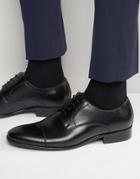 Aldo Galerrang Leather Derby Shoes - Black
