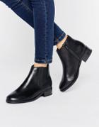 New Look Leather Chelsea Ankle Boot - Black