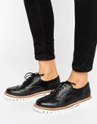 Aldo Brogue Lace-up Shoes - Black