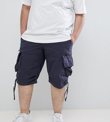 Replika Plus Cargo Pocket Short - Black