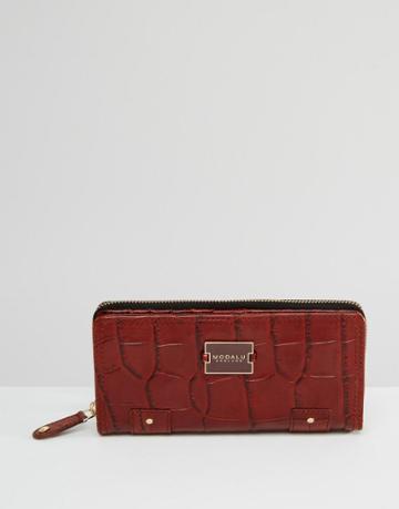 Modalu Pippa Large Leather Wallet - Brown