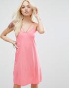 Asos Ultimate Strappy Cami Dress - Pink