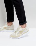 Diadora V7000 Weave Sneakers In Beige - Beige