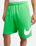 Nike Club Fleece Hbr Shorts In Green
