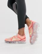Nike Running Vapormax Mesh 19 Sneakers In Pink