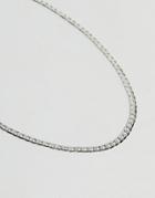 Designb Silver Chain Necklace - Silver