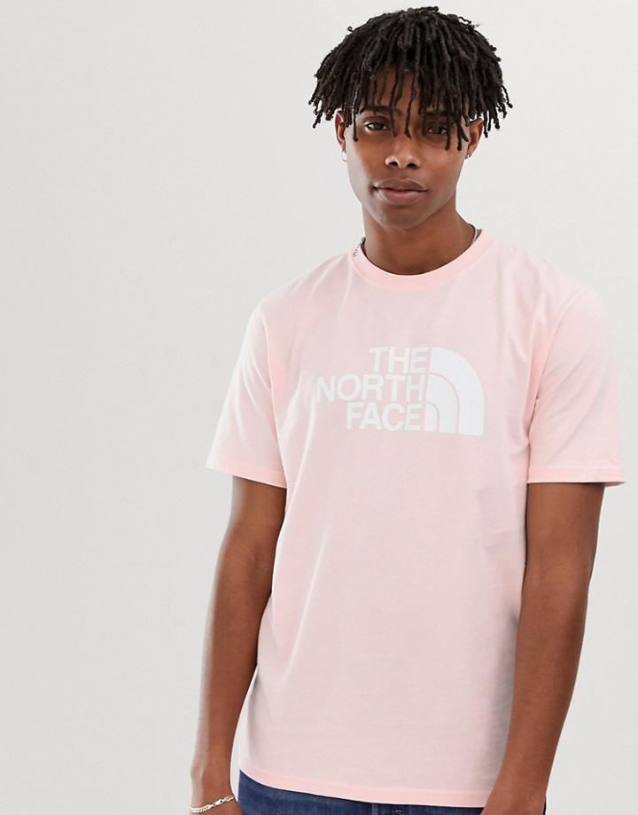 The North Face Half Dome Heavyweight T-shirt In Pink