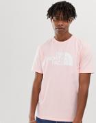 The North Face Half Dome Heavyweight T-shirt In Pink
