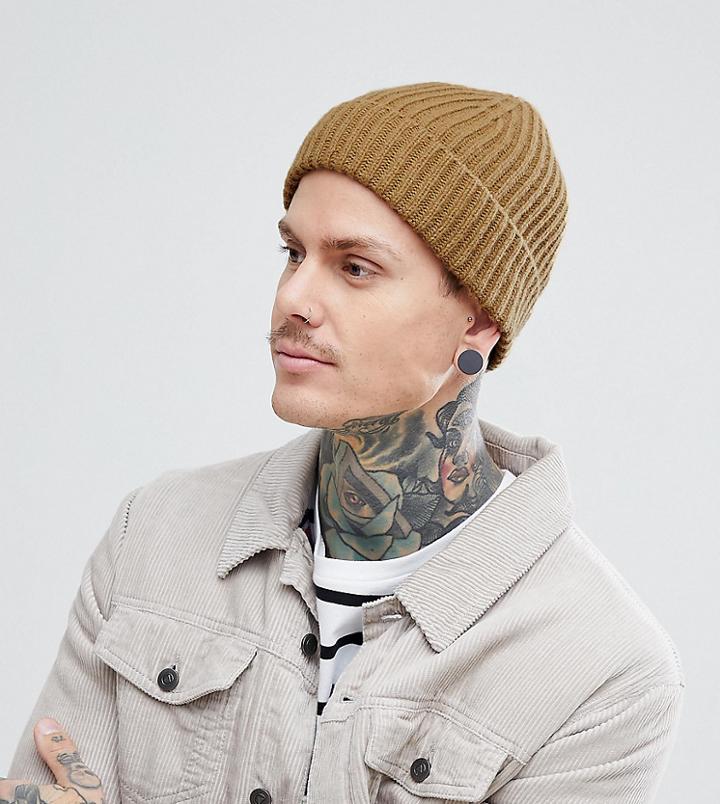 Weekday Beanie - Tan