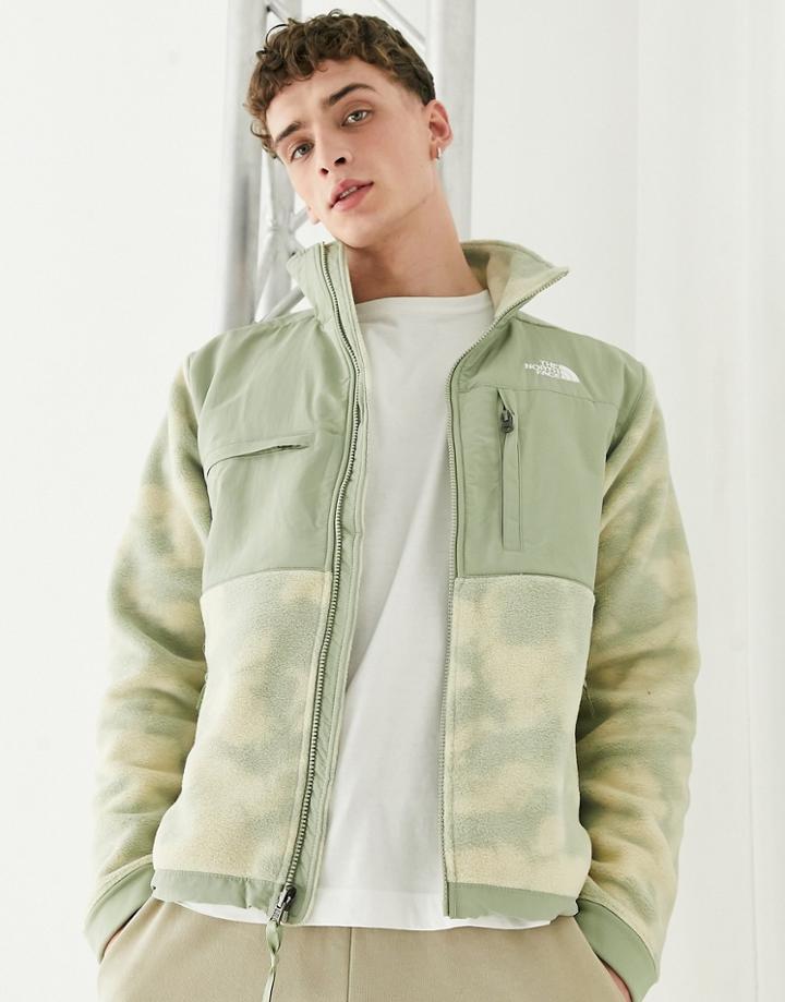 The Nortih Face Denali 2 Fleece Jacket In Gray Camo