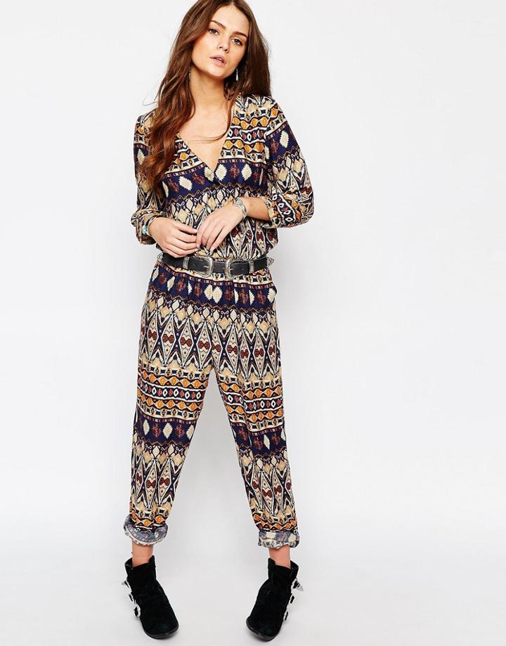 Only Boho Printed Jumpsuit - Multi