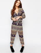Only Boho Printed Jumpsuit - Multi
