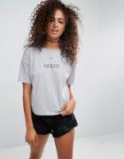 Asos T-shirt With Queen Slogan - Gray