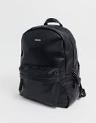 Fenton Front Pocket Backpack In Black
