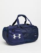 Under Armour Undeniable 4.0 Small Duffle Bag In Navy