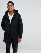 Lee Urban Waxed Parka - Black