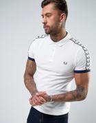 Fred Perry Sports Authentic Polo Shirt In Slim Fit - White